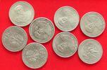 POLAND 50 ZLOTYCH COLLECTION LOT POLAND 50 ZLOTYCH 8PC 93G -