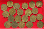 RUSSIA USSR 5 KOPEKS COLLECTION LOT RUSSIA USSR 5 KOPEKS 21PC 104G -