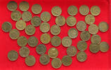 RUSSIA USSR KOPEK COLLECTION LOT RUSSIA USSR KOPEK 44PC 45G -