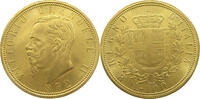 ITALY 100 LIRE RESTRIKE COPY NACHPRÄGUNG NOT GOLD, GOLD PLATED BRONZE Vittorio Emanuele II. -