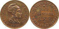 FRANCE MEDAILLE MEDAILLE 1848 YUX VAINQUEURS DES BARRICADES -