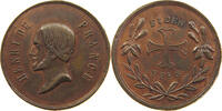 FRANCE MEDAILLE HENRI Comte de Chambord V., 1820-1883 DE FRANCE FIDES SPES -