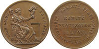FRANCE MEDAILLE MEDAILLE 1848 25 FEVRIER COMITE PROVISOIRE DE LYON -