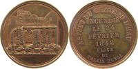 FRANCE MEDAILLE MEDAILLE 1848 ASPECT DU CHATEAU D´EAU -
