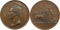 FRANCE MEDAILLE LOUIS XVIII. Fete pour la victoire du Trocadéro (15 décembre 1823) -