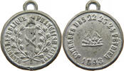 FRANCE MEDAILLE MEDAILLE journées des 22 23 24 février 1848 -