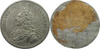 Braunschweig Bleimedaille Georg Ludwig als Kurfürst. 1698-1714, Große Medaille o.J. ( Stempel von Raimund -