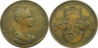 HAUS HABSBURG MEDAILLE auf die Krönung der Maria Anna 1836 in Prag -