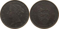 1/24 SHILLING 1888 JERSEY Victoria 1837-1901 SS