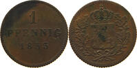 BAYERN PFENNIG Maximilian II. Joseph (1848-1864) -