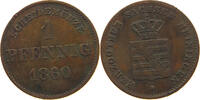 SACHSEN MEININGEN PFENNIG Bernhard Erich Freund 1803-1866. -