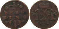 WÜRZBURG BISTUM 1/2 KREUZER Adam Friedrich von Seinsheim 1755-1779 -