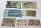 DEUTSCHES REICH LOT GERMANY COLLECTION BANKNOTES, LOT 15pc EMPIRE -