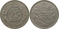 GUYANA 25 CENTS -