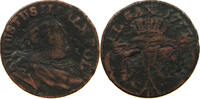 SCHILLING SOLIDUS 1/3 GROSZE 1753 B POLAND August III. 1733-1763 S