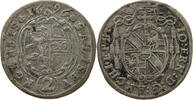 2 KREUZER 1696 SALZBURG ERZBISTUM Johann Ernst von Thun und Hohenstein 1687-1709. SS