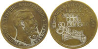 KAISERREICH MEDAILLE FRIEDRICH LERNE LEIDEN OHNE ZU KLAGEN -