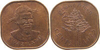 SWAZILAND 2 CENTS -