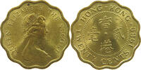 HONG KONG 20 CENTS ELIZABETH II. (1952-2022) -