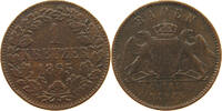 BADEN DURLACH 1 KREUZER Friedrich I. (1852-1907) -