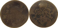 WÜRZBURG BISTUM 1 PFENNIG Franz Ludwig von Erthal 1779-1795. -