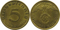DRITTES REICH 5 REICHSPFENNIG -