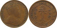 CEYLON 1 CENT EDWARD VII. (1901 - 1910) -