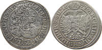 Haus Habsburg 6 Kreuzer Leopold I. (1657-1705) Schlesien -
