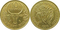 MADAGASCAR 10 FRANCS -