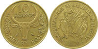 MADAGASCAR 10 FRANCS -