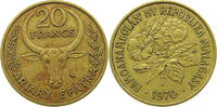 MADAGASCAR 20 FRANCS -