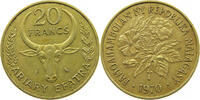 MADAGASCAR 20 FRANCS -
