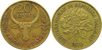 MADAGASCAR 20 FRANCS -