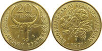 MADAGASCAR 20 FRANCS -