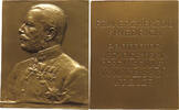 Haus Habsburg Plakette Friedrich, Maria Albrecht 1856-1936 AE-Plakette o.J. von Josef Tautenhayn -