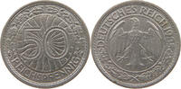 50 REICHSPFENNIG 1935 A DRITTES REICH 19 DOPPELSCHLAG SS