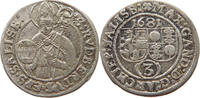 Salzburg 3 Kreuzer Max Gandolph Graf Kuenburg 1668-1687. -
