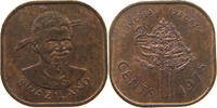 SWAZILAND 2 CENTS -