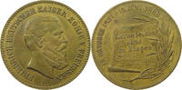 KAISERREICH MEDAILLE zum Tode Kaiser Kaiser Friedrich III. Lerne Leiden ohne zu klagen -