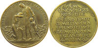 WEIMARER REPUBLIK MEDAILLE Inflation Des deutschen Volkes Leidensweg 1. NOVEMBER -