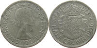 Großbritannien Half Crown Zeitgenossische Fälschung Zinc -