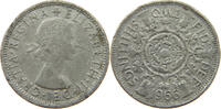 Großbritannien Two Shillings Zeitgenossische Fälschung Zinc -
