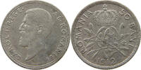 ROMANIA 50 BANI CAROL I. (1866-1914) -