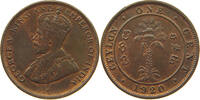 CEYLON 1 CENT GEORGE V. (1910-1936) -