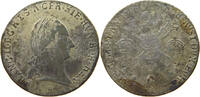 HAUS HABSBURG 1/4 KRONENTALER FRANZ II. (1792-1835) ZEITGENÖSSISCHE FÄLSCHUNG PERIOD RESTRIKE -