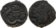 ÖSTERREICH EINSEITIGER PFENNIG Albrecht V. 1411-1439. -