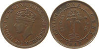 CEYLON 1 CENT GEORGE VI. (1936-1952) -