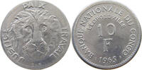 10 FRANCS 1965 CONGO OFF-CENTER SS