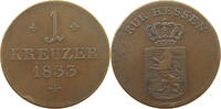 Hessen Kassel 1 kreuzer Wilhelm II., 1821 - 1847 -
