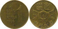 1 WON 1966 KOREA SOUTH RARE SS
